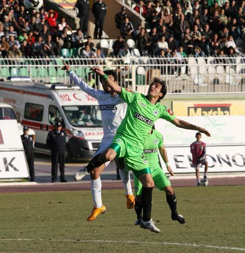 Konyaspor Bursaspor ile yenişemedi