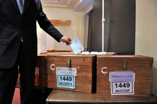 29 Mart pazar günü gerçekleştirilecek olan yerel seçimlerde vatandaşların kullanacakları oy pusulaları ve zarfları mühürlü çuvallar içinde görevlilere teslim edildi.