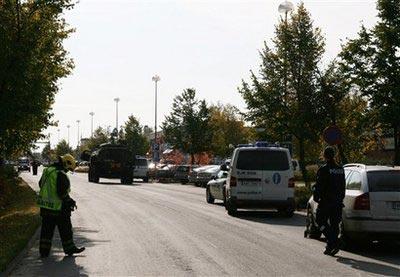 Finlandiya'nın Kauhajoki şehrinde bir meslek okulunda bir öğrencinin düzenlediğ saldırıda ilk belirlemelere göre 9 kişi öldü