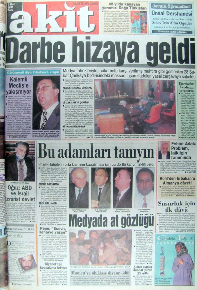 7 Mart 1997 Akit