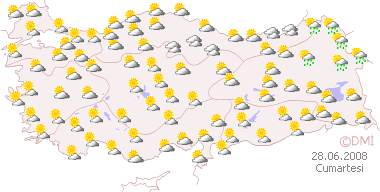 Hava durumu harita