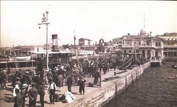 Büyük Ada iskelesi 60 yıl önce