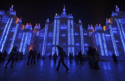 Çin buz festivali başladı