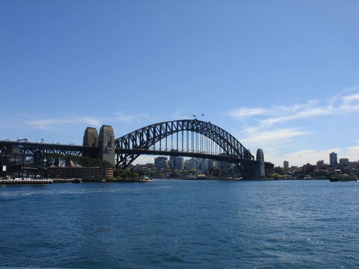 Avustralyanın ünlü köprüsü: Harbour Bridge...