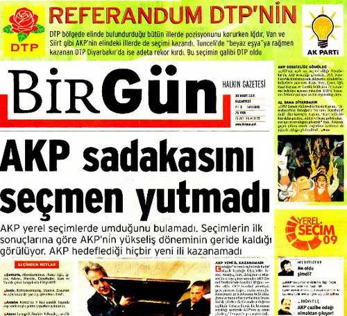 Gazetelerin Seçim Manşetleri