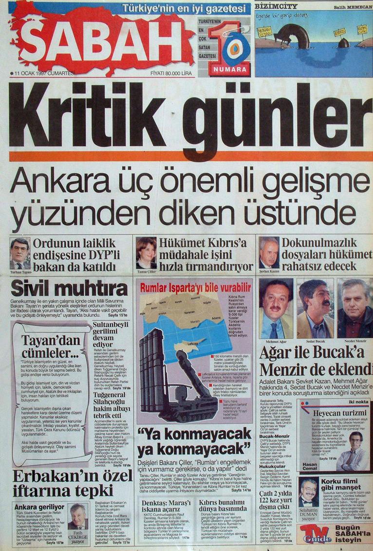 11 Ocak 1997 Sabah