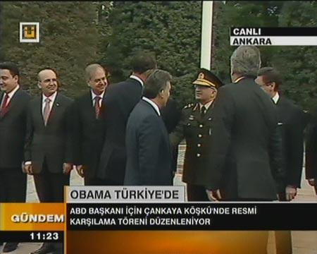 Obama'nın Çankaya Köşkü ziyareti