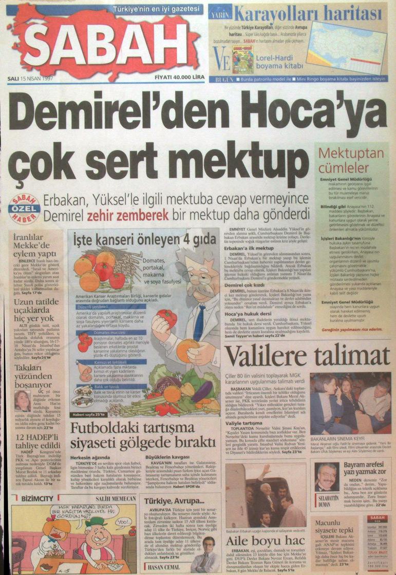 15 Nisan 1997 Sabah