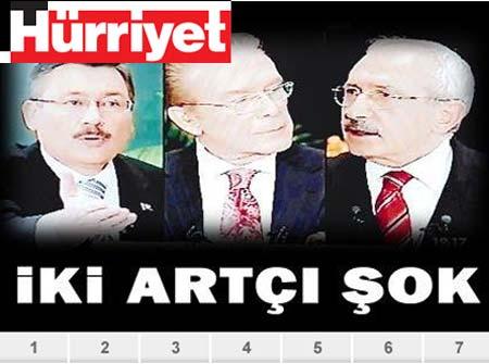 Hürriyet: Uğur Dündar yönetiminde Star Televizyonu ekranlarında canlı yayınlanan düelloda Melih Gökçeki sıkıştıran Kemal Kılıçdaroğlu, dün de belgeli bir iddiayı ortaya attı.
