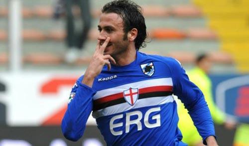 Giampaolo Pazzini (İtalya)         Sampdoria'dan İnter'e