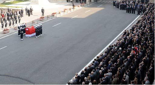 Mustafa Şekip Birgöl Devlet Töreni