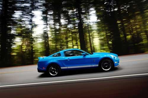 Ford 2010 model Mustang Shelby GT500