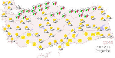 Hava durumu haritaları