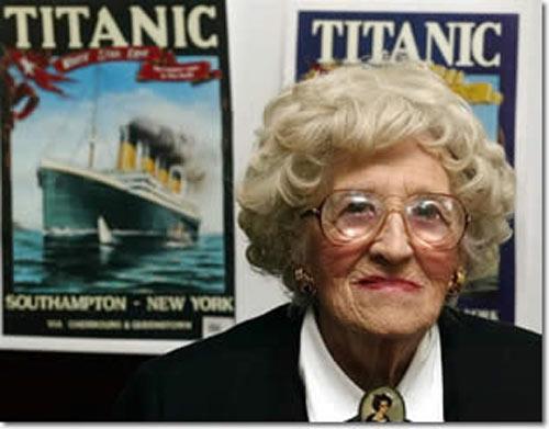 Ve son olarak Titanic faciasından kurtulan ve geminin yaşayan son yolcusu olan 97 yaşındaki Millvian Dean, İngiltere'deki bir yaşlılar evinde öldü.