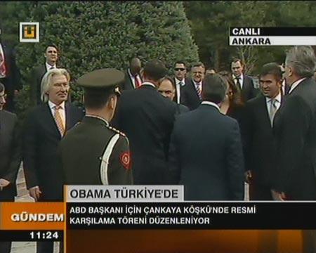 Obama'nın Çankaya Köşkü ziyareti