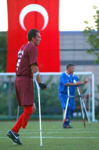 2. Gazi Ampute Futbol Turnuvası, Ankara'da başladı.