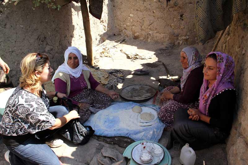 Van İl Milli Eğitim M&uuml;d&uuml;rl&uuml;ğ&uuml; tarafından y&uuml;r&uuml;t&uuml;len 'Haydi Kızlar Okula Kampanyası' kapsamında k&ouml;yleri dolaşan, Vali Adnan Darendereliler İlk&ouml;ğretim Okulu M&uuml;d&uuml;r&uuml; Burhanettin El&ccedil;i &ouml;nc&uuml;l&uuml;ğ&uuml;nde Ermişler k&ouml;y&uuml;ndeki ailelerin &ccedil;oğunun imkanların sağlanması halinde kızlarının orta&ouml;ğretime devam etmesinden yana olduklarını belirtmesi &uuml;zerine b&uuml;y&uuml;k sevin&ccedil; yaşadı.
<BR><BR>
Ancak okula gitmeyen Berivan Bayazan'ın ailesini de ziyaret eden heyet, Berivan'ın okumak istemediğini belirtmesi &uuml;zerine b&uuml;y&uuml;k &uuml;z&uuml;nt&uuml; yaşadı.  Devreye komisyonda yer alan Muş'un Varto il&ccedil;esi n&uuml;fusuna kayıtlı G&uuml;lay Yıldız isimli &ouml;ğretmen girdi. Aile fertleri ve Berivan'ı hem T&uuml;rk&ccedil;e hem de K&uuml;rt&ccedil;e konuşarak ikna etmek i&ccedil;in uğraşan G&uuml;lay &ouml;ğretmenin &ccedil;abaları, sonu&ccedil;suz kaldı.
<br><br>
Bu arada, komisyon &uuml;yelerinin yanına gelen Berivan'ın ablası Elif Bayazan (19) ise, okuyamadığı i&ccedil;in yaşadığı sıkıntıları ve okumamanın kendisini ne kadar &uuml;zd&uuml;ğ&uuml;n&uuml; anlattı.