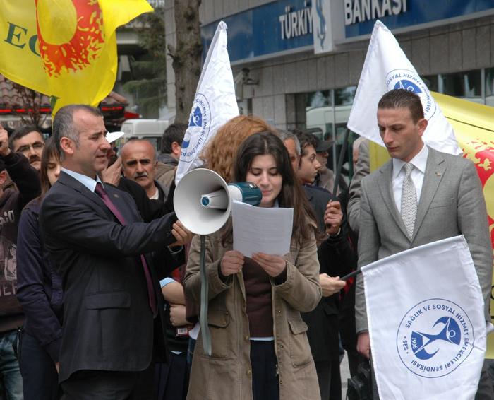 RİZE'DEN YGS PROTESTOLARI