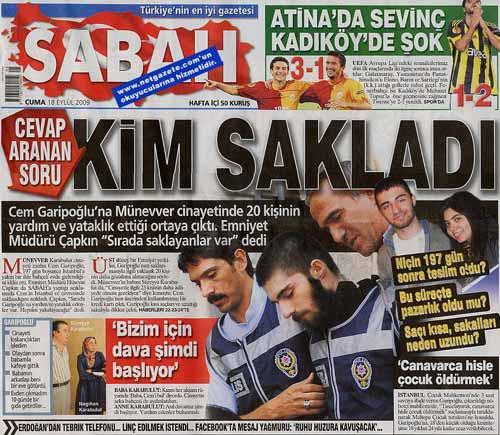 SABAH: KİM SAKLADI