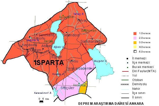 Türkiye'nin tüm illerinde fay hatları bulunuyor ve hemen hemen her il deprem riski ile karşı karşıya. İşte Türkiye'nin il il deprem haritası;