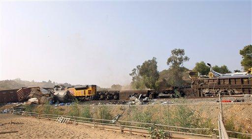 Tren kazası sonrası can pazarından 50 kare
