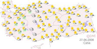 Hava durumu harita