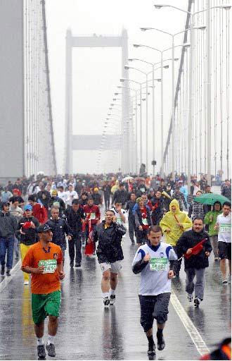 30. Kıtalararası Avrasya Maratonu renkli görüntülere sahne oldu
