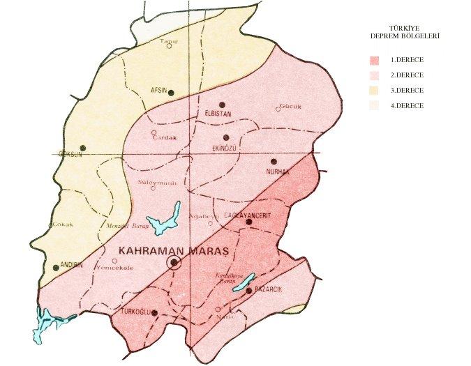 Türkiye'nin tüm illerinde fay hatları bulunuyor ve hemen hemen her il deprem riski ile karşı karşıya. İşte Türkiye'nin il il deprem haritası;