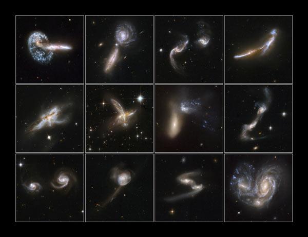 NASA'nın Spitzer teleskobu şimdiye kadar görülmemiş büyüklükteki bir galaksi çarpışmasını kaydetti. İşte o anın fotoğrafı ve önceki çarpışmalar...