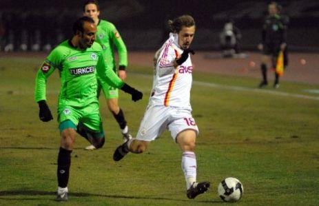 17. hafta Konyaspor 0 : 1Galatasaray, Galatasaray ligde zor günler geçiren Konyaspor'u 1-0 yendi