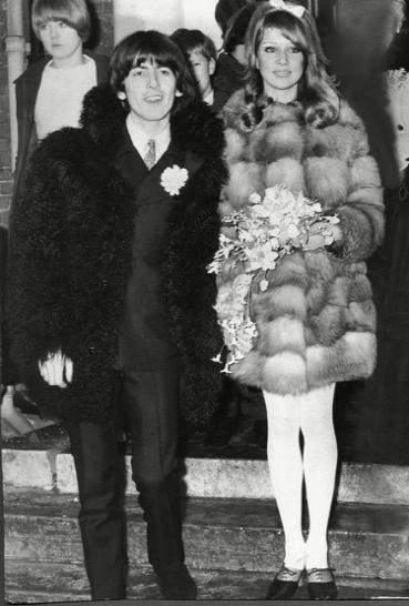 Pattie Boyd & George Harrison, 1966