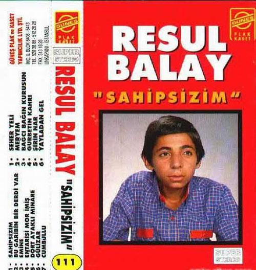 <p>Resul Balay'ın Sahipsizim adlı albümünün kapağı..