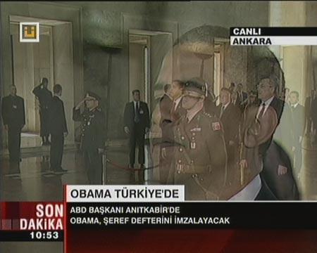 Obama'nın Anıtkabir ziyareti