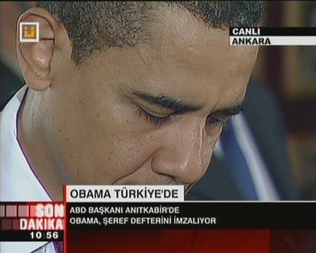 Obama'nın Anıtkabir ziyareti