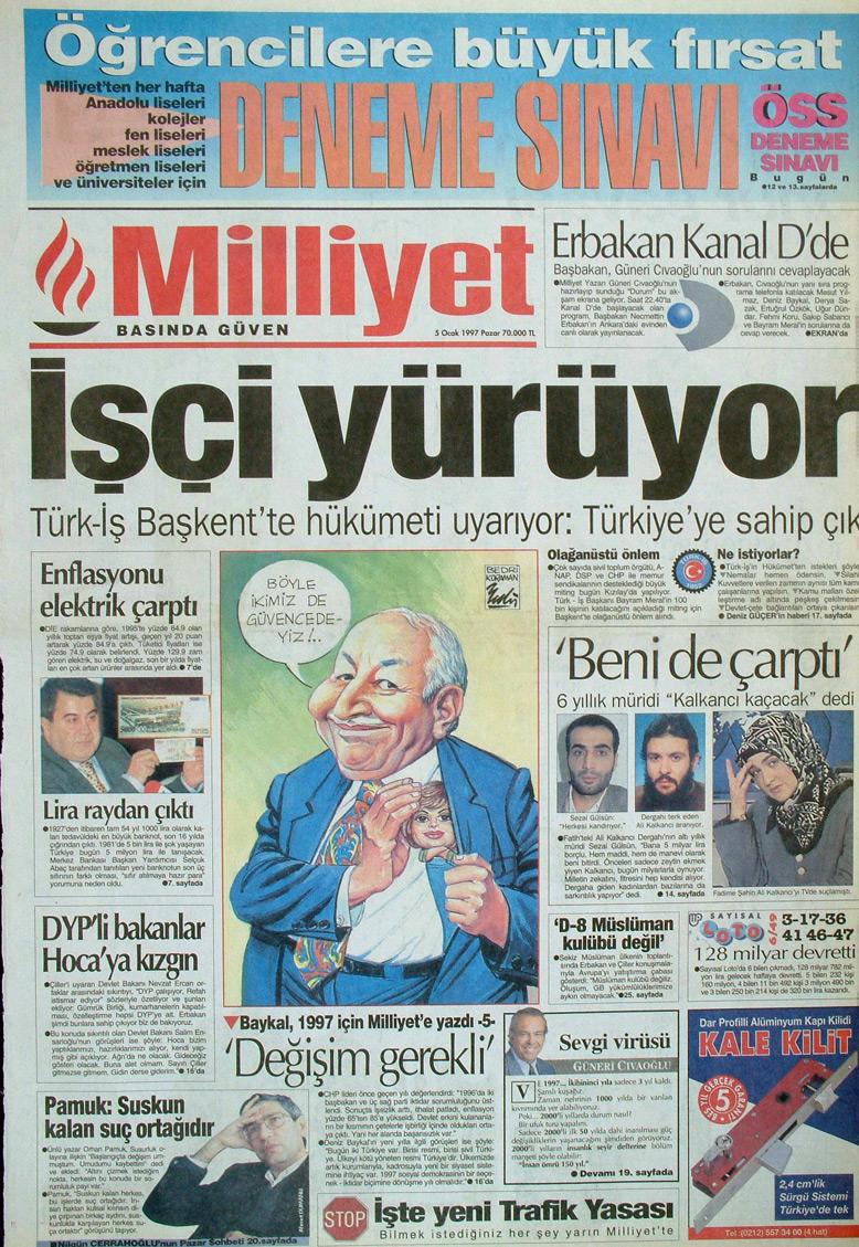 5 Ocak 1997 Milliyet