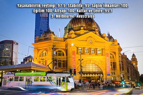 3. Melbourne- Avustralya