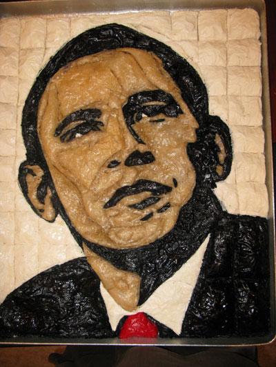 Güllüoğlu Obama portresi