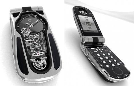 Le Dix by Celcius X VI II (300.000 USD)  

Bir zamanlar 150-200 liraya aldığımız cep telefonunun pahalı olduğunu düşünüyorduk. Zira öyleydi de, çünkü mesaj göndermekten ve telefon etmekten başka pek bir şey yapmıyordu. Ancak bugünlerde telefonlar artık bir sohbet aracı, kamera, web tarayıcısı, GPS sistemi yerine geçebiliyor ve adeta küçük bir bilgisayarlar.

Dolayısıyla bu cepler için artık 600-700 liranın üzerindeki bir rakam, çok da yüksek sayılmayabiliyor. Ancak bazı kişiler için bu da yeterli değil. Bazılarımızın o kadar çok parası var ki altından ve elmaslardan oluştan telefonları alabiliyoruz.