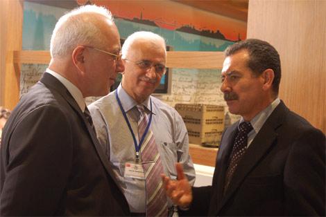Hasan Kondu, Haluk İmamoğlu ve Prof. Onur Bilge Kula.