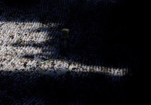 Arafat'ta insan seli