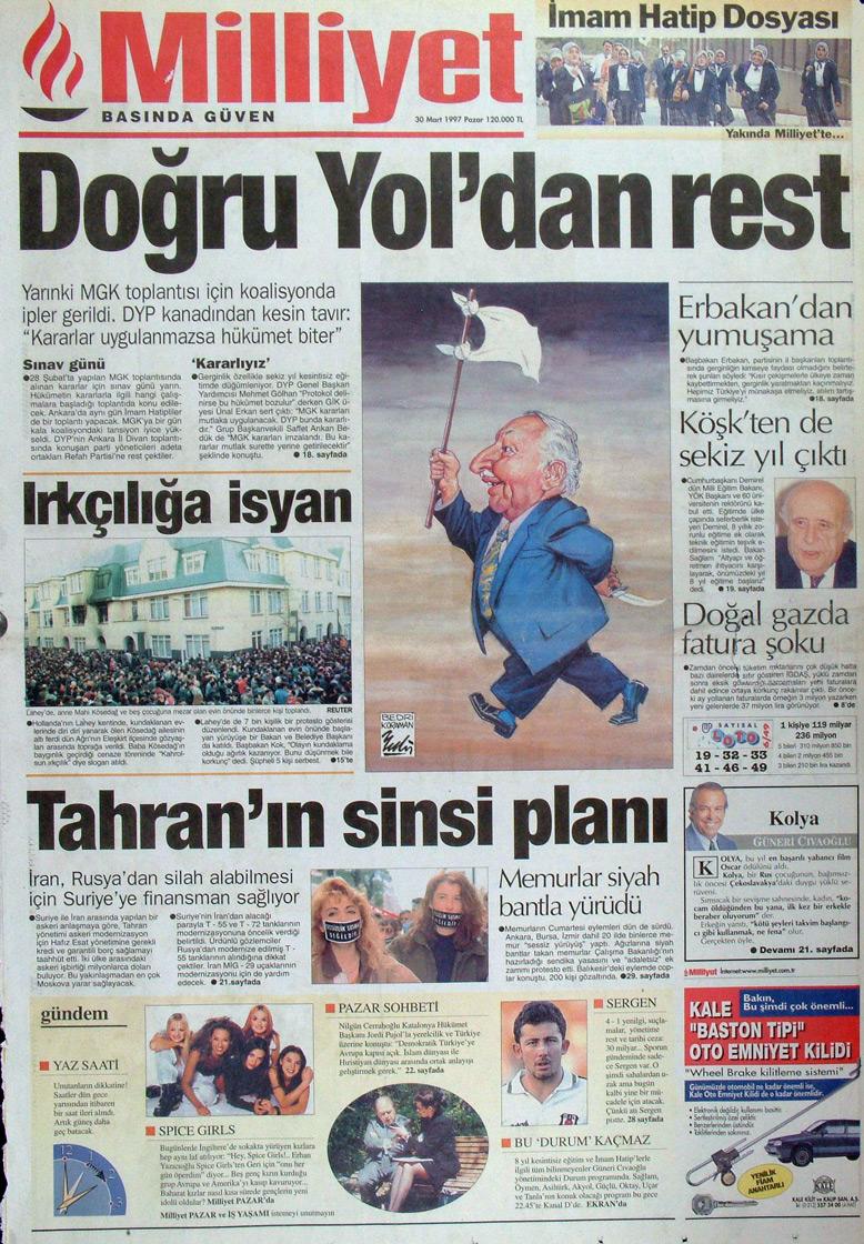 30 Mart 1997 Milliyet