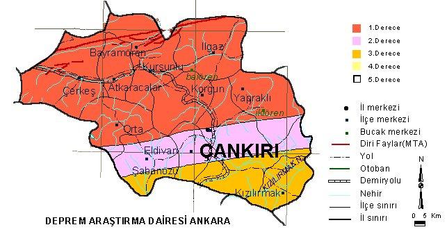 Türkiye'nin tüm illerinde fay hatları bulunuyor ve hemen hemen her il deprem riski ile karşı karşıya. İşte Türkiye'nin il il deprem haritası;