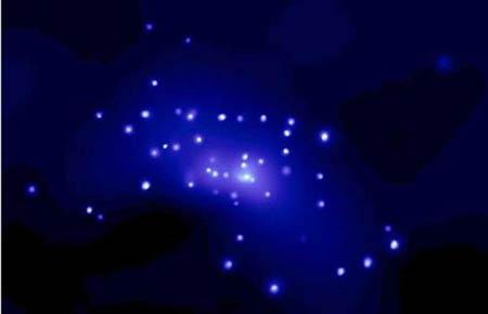 İki kara deliğin arasında bulunan NGC 4697 galaksisi