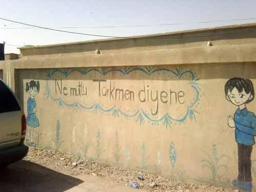Kerkük'ten bir foto: Ne mutlu Türkmen diyene