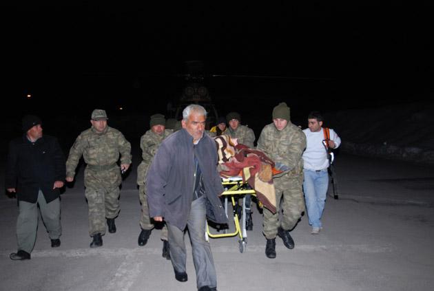 Anen Gülçimen Güllü, bebeğine, imdadına yetişen helikopter pilotu Jandarma Kıdemli Başcavuş Burak Yücel'in ismini verdi.