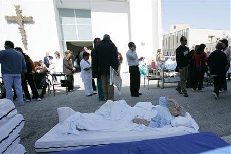 İtalya'dan Deprem Görüntüleri