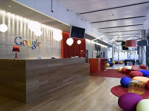 Google'ın rüya gibi çalışma koşulları