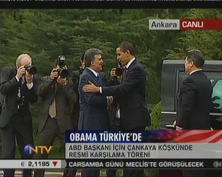 Obama'nın Çankaya Köşkü ziyareti