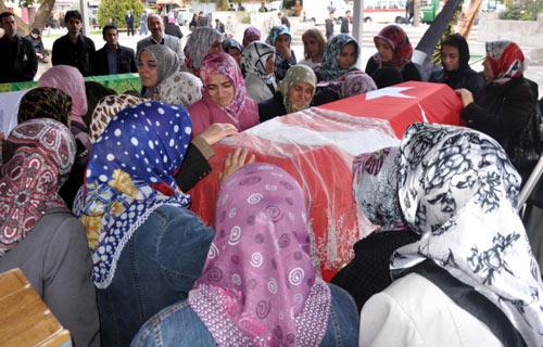 Van'da meydana gelen depremde, ercıs ılcesınde gocuk altında kalarak hayatını kaybeden ogretmen Leyla Bayram'ın (25) cenazesı, kayserı'de topraga verıldı. van'dan ucakla kayserı'ye getırılen leyla bayram ıcın, hunat camısı'nde ogle namazının ardından cenaze namazı kılındı. cenaze namazına, kayserı valı yardımcısı ıbrahım halıl comaktekın, ıl mıllı egıtım muduru ıbrahım ceylan, genc ogretmenın aılesı, yakınları ve vatandaslar katıldı. yakınları, turk bayragına sarılıp, uzerıne beyaz duvak ortulen genc ogretmenın tabutu basında gozyası doktuler