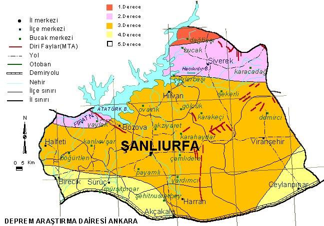 Türkiye'nin tüm illerinde fay hatları bulunuyor ve hemen hemen her il deprem riski ile karşı karşıya. İşte Türkiye'nin il il deprem haritası;
